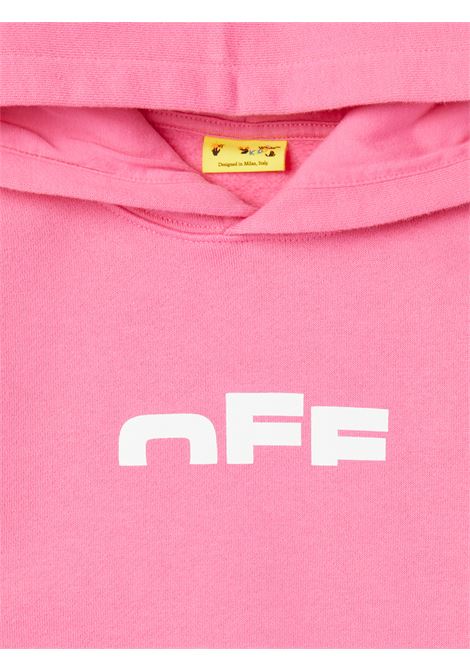 Felpa con logo OFF WHITE KIDS | OGBB002F25FLE0013201